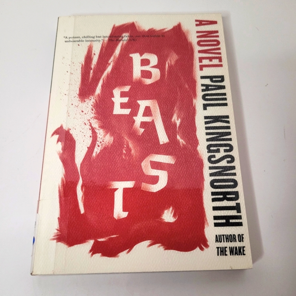 BEAST A Novel by Paul Kingsnorth paperback ex-library book